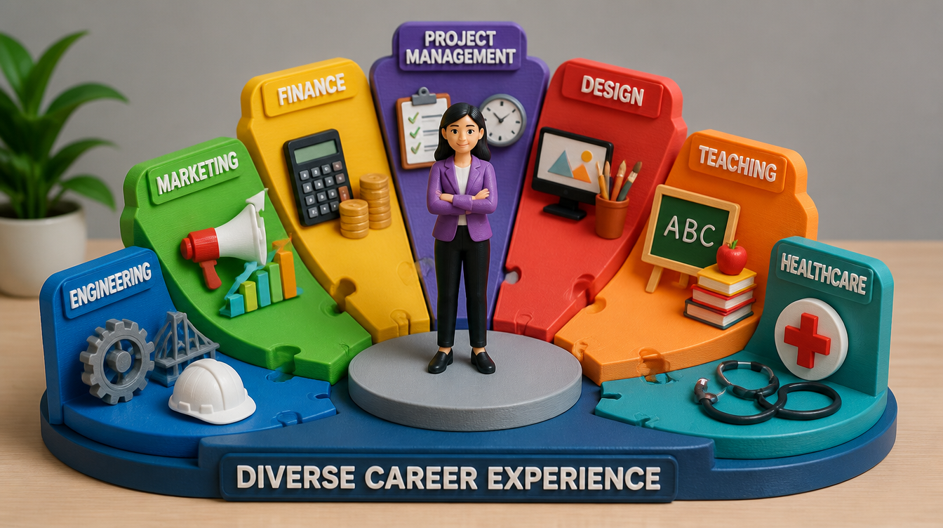 Diverse career experience